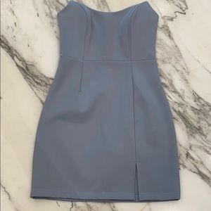 Super down strapless bodycon dress, size XS